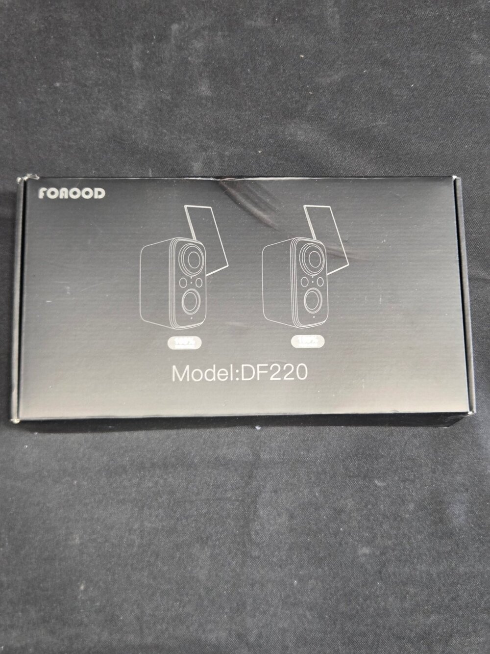 FOROOD DF220 Wireless Solar Security Camera 2-Pack Outdoor